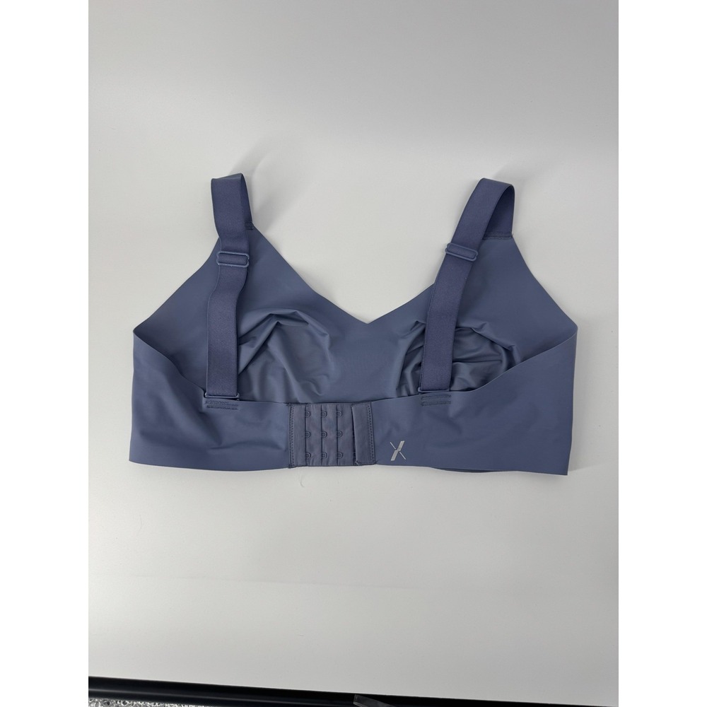 Knix Bra‎ Womens Large Blue Wireless Seamless T Shirt Adjustable Back Straps